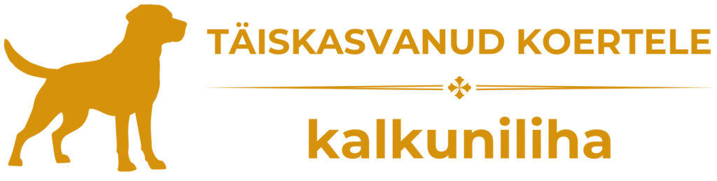 Kalkuniliha täiskasvanud koertele